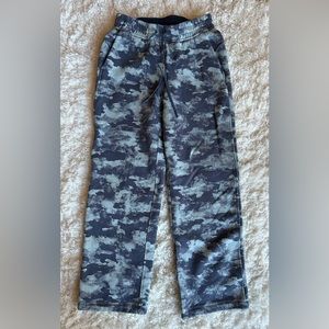 Lululemon Loungeful Straight-Leg Jogger Heritage Camo Wash WP Blue Multi